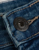 Džínsy - Modern Straight Fit - tmavomodra