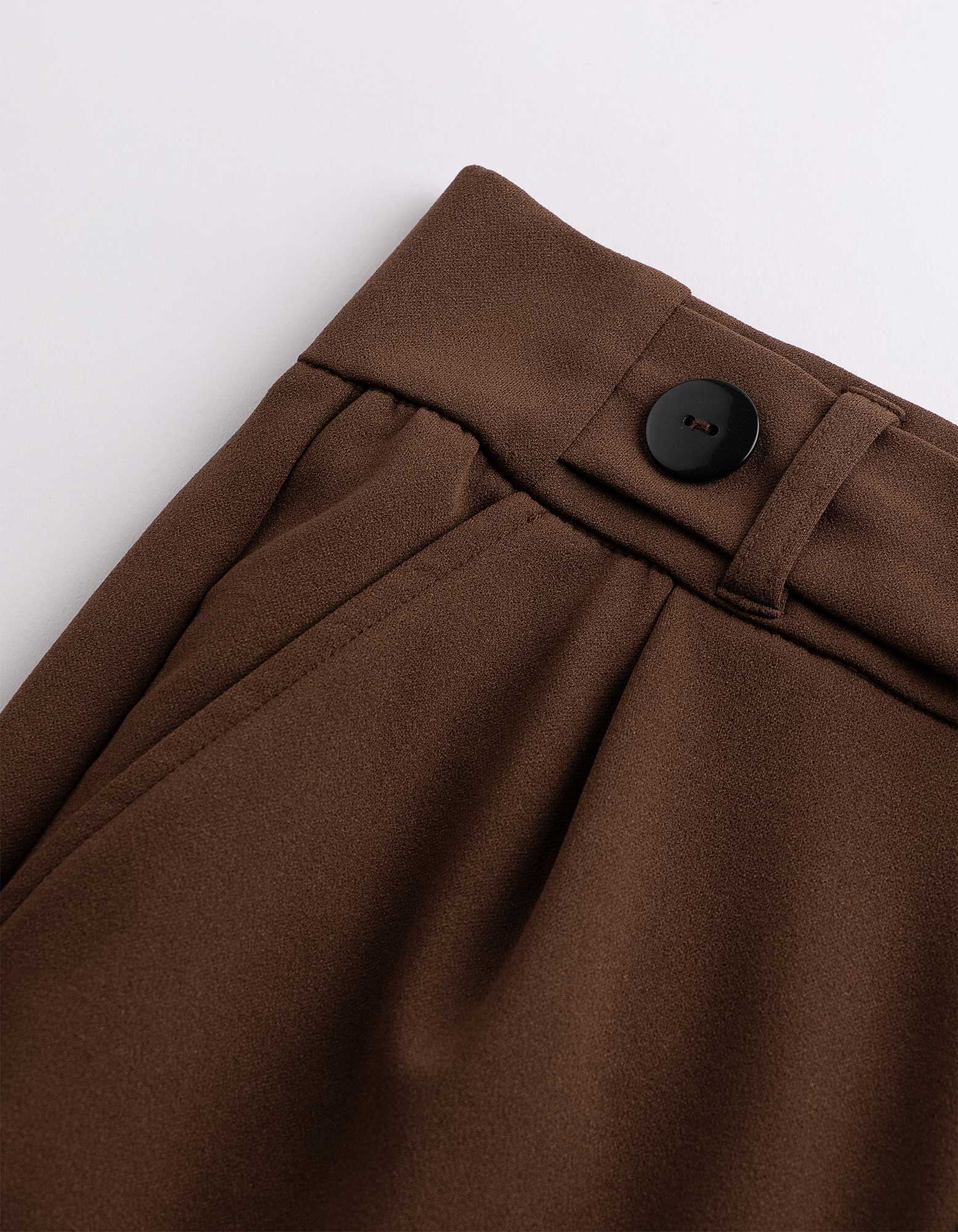 Culotte - Jogger Fit - Dunkelbraun