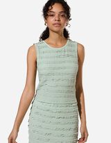 Cropped Top - Spitze - Mint