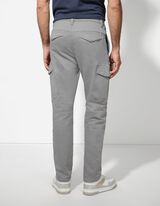 Cargohose - Gürtelschlaufen - grau