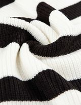 Dugi džemper - Fino pletenje - bela