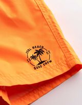 Badehose - einfarbig - orange