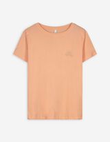 T-Shirt - Baumwolle - hellrot