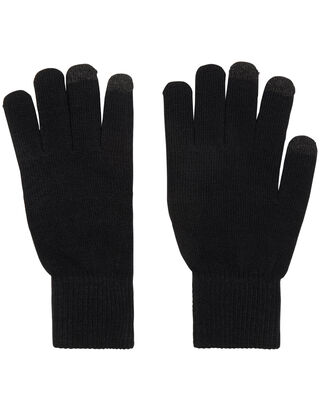 Herren Handschuhe mit elastischem Bund &ndash; Touchscreen-f&auml;hig 