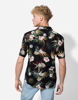 Košile - Potisk po celé ploše - cerná