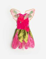 Bosfee meisjes kostuum - zwart