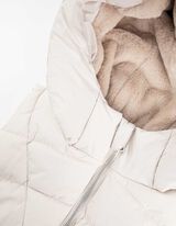 Gilet lungo - Pelliccia sintetica - beige