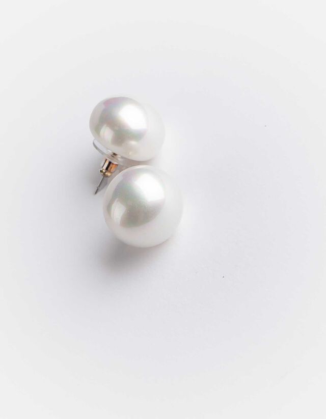 Orecchini - Perle decorative - bianco