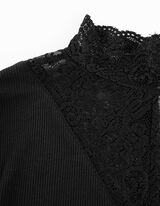 Hossz&uacute; ujj&uacute; felső - Kismama ruh&aacute;zat - fekete