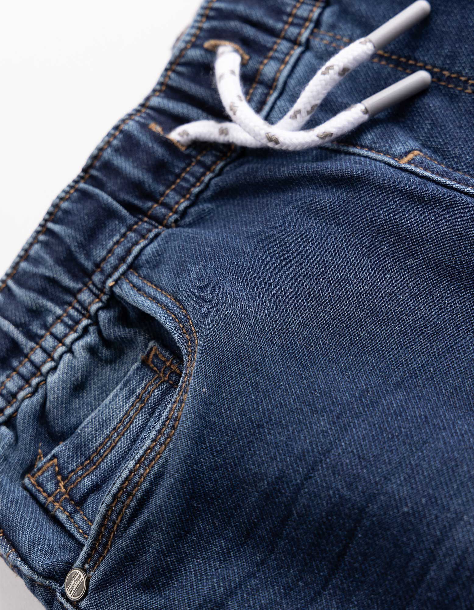 Jeans - Kordel - Dunkelblau