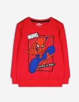 Mikina - Spiderman - cervena