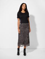 Fustă - Plasă - Bej