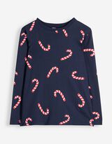 Langarmshirt - Jersey - Dunkelblau