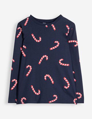 Langarmshirt - Jersey - Dunkelblau
