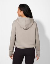 Mikina s kapucí - Prodyšné - béžová