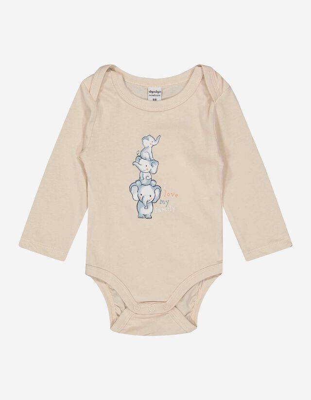 Body dugih rukava - Print - bez