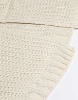 Cardigan lungo - Maglia larga - beige