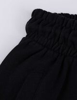 Bermuda  - Contrasterende print - zwart