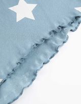 Pidžama šorts - Zaobljena ivica - svetlo-plava