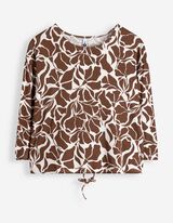 Shirt - Knotendetail - beige