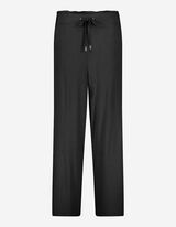 Pantaloni da jogging - Misto viscosa - nero