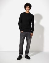 Pullover - Viskose - schwarz