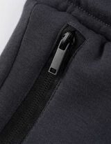 Szabadidőnadrág - Nyomott minta - sötétszürke