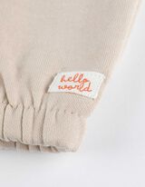 Joggingbroek - Katoenmix - wit