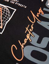 Marškinėliai - Nugaros raštas - juodas