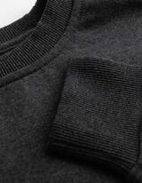 Sweatshirt - Relax Fit - Dunkelgrau