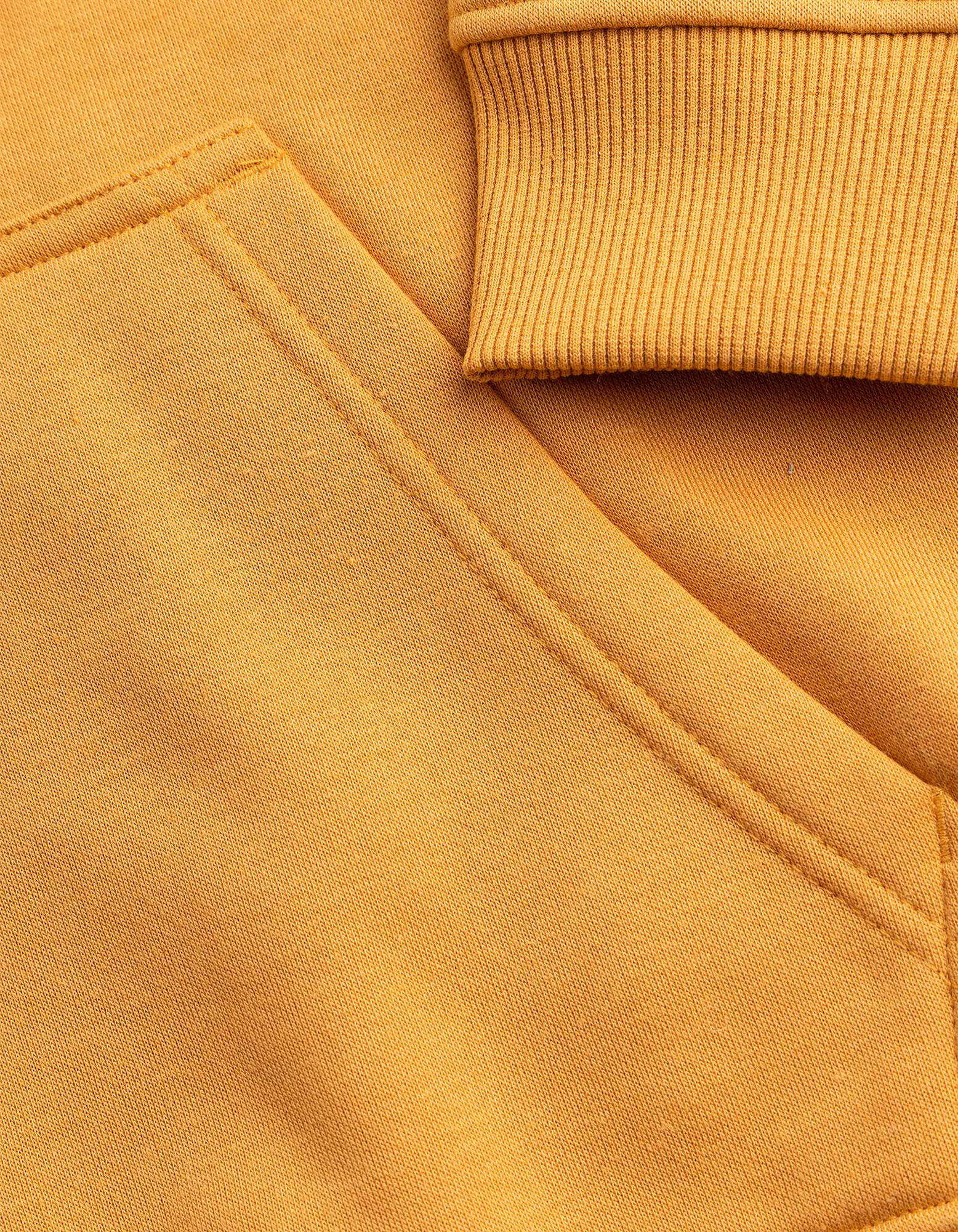 Sweatshirt - Kap - geel