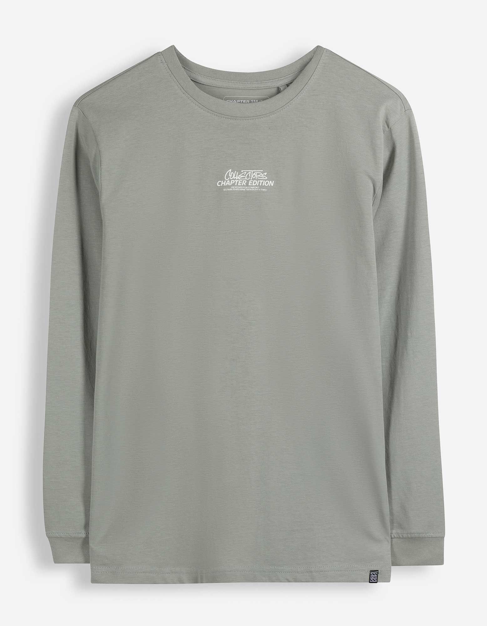 Langarmshirt - Oversized Fit - Hellgr&uuml;n