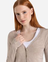 kardigan - Regular Fit - bez