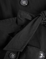 Trenč-mantil - crno