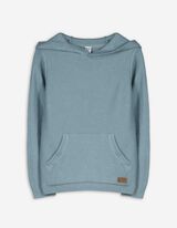 Felpa con cappuccio - Maglia - celeste