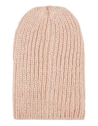 Damen M&uuml;tze mit Rippenstruktur