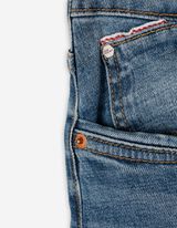 Dž&iacute;ny - Rovn&yacute; střih Straight Fit - tmave modra