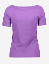 T-shirt - Encolure carr&eacute;e - Lilas