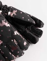 Gants de ski - Effet thermo-isolant - gris fonc&eacute;