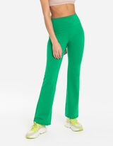 Broek - Uitlopende pasvorm - groen