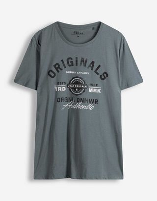 T-Shirt - Frontprint - t&uuml;rkis