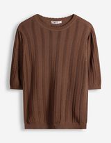 Trui - Breigoed - bruin