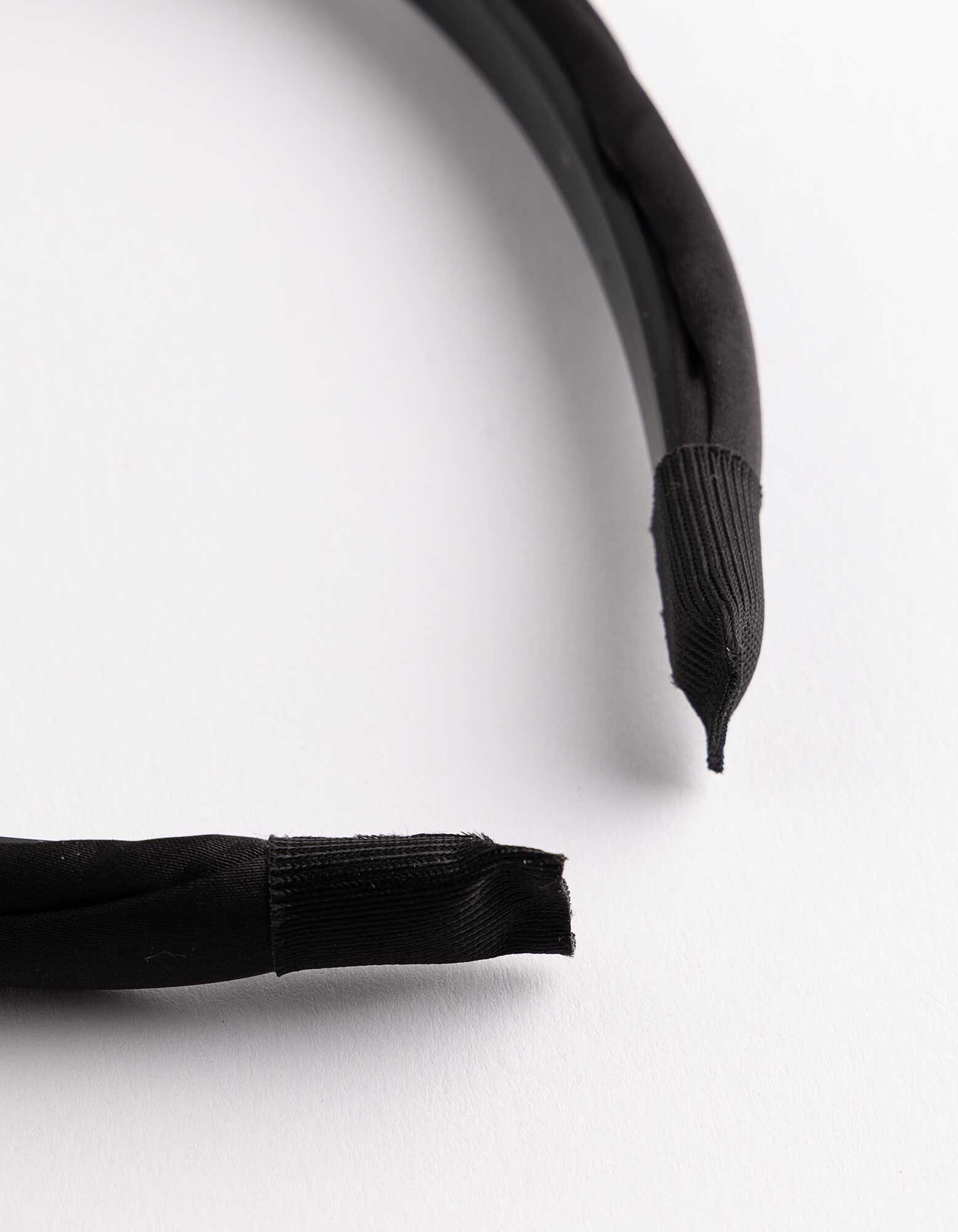 Haarschmuck - Weiches Material - Schwarz
