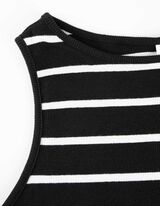 Motinystės suknelė - Pabrėžiantis figūrą - juodas