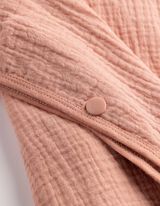 Badjas - Mousseline - roze