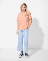 Majica kratkih rukava - Print po čitavoj povr&scaron;ini - narancasta