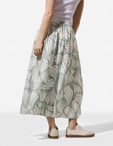 Gonna - Stampa allover - turchese