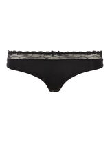 Női als&oacute; - 3 db-os csomag - fekete