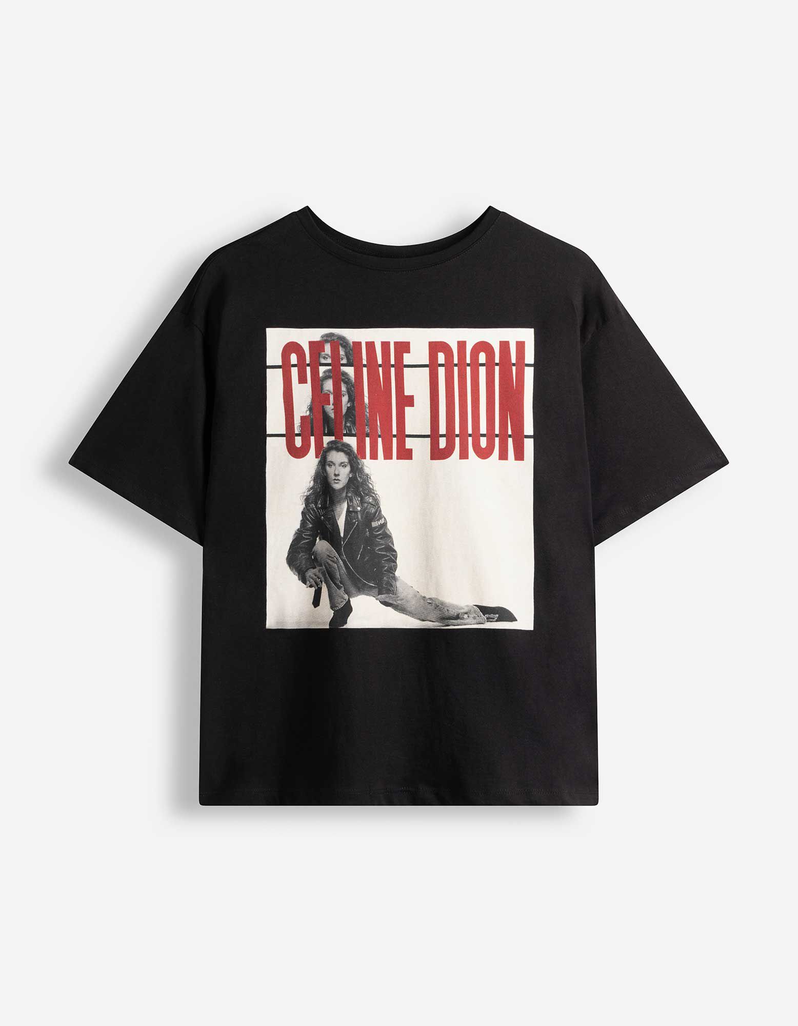 T-Shirt - C&eacute;line Dion - Schwarz