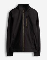 Softshelljacke - Stehkragen - schwarz